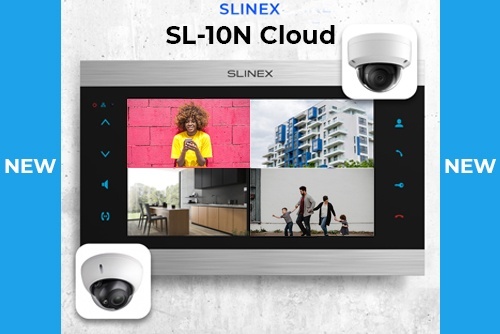 Домофон Slinex SL-10N Cloud: флагман в каждой детали