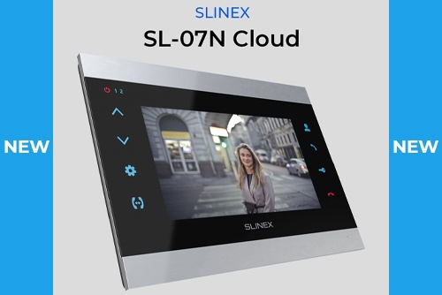 Новий Slinex SL-07N Cloud: стильний відеодомофон з переадресацією викликів на ваш смартфон