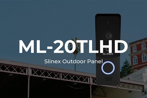 Slinex ML-20TLHD – стильна панель з безконтактною системою виклику