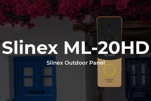 Slinex ML-20HD – стильна Full HD панель виклику