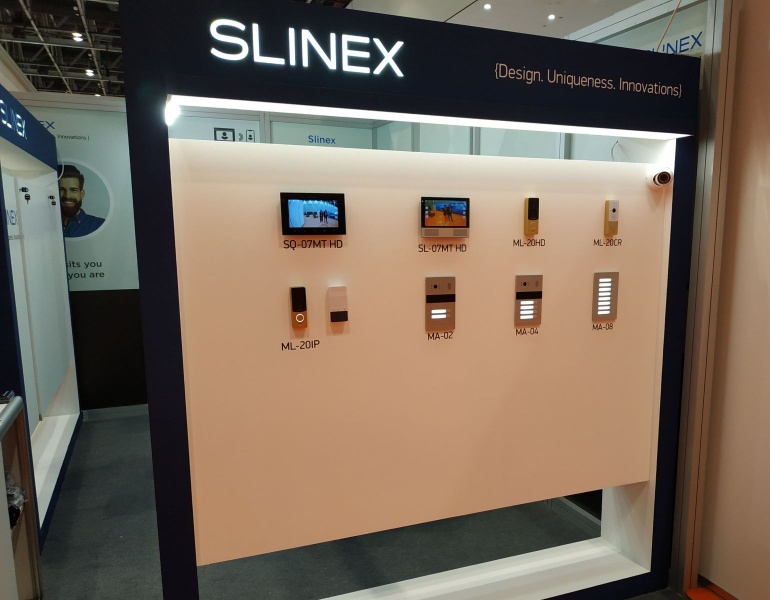 Прямо зараз компанія Slinex на міжнародній виставці Intersec 2019!